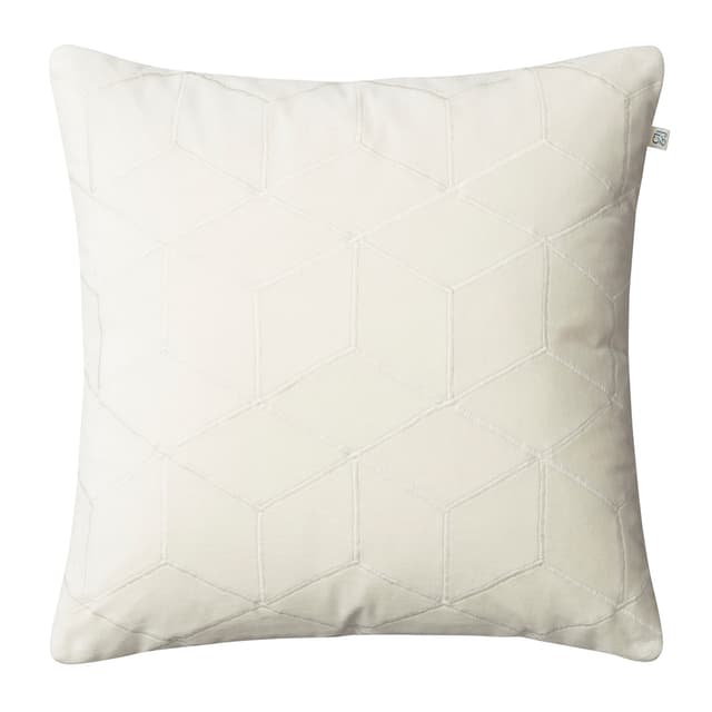 Vir Kissenbezug Samt Ivory 50x50