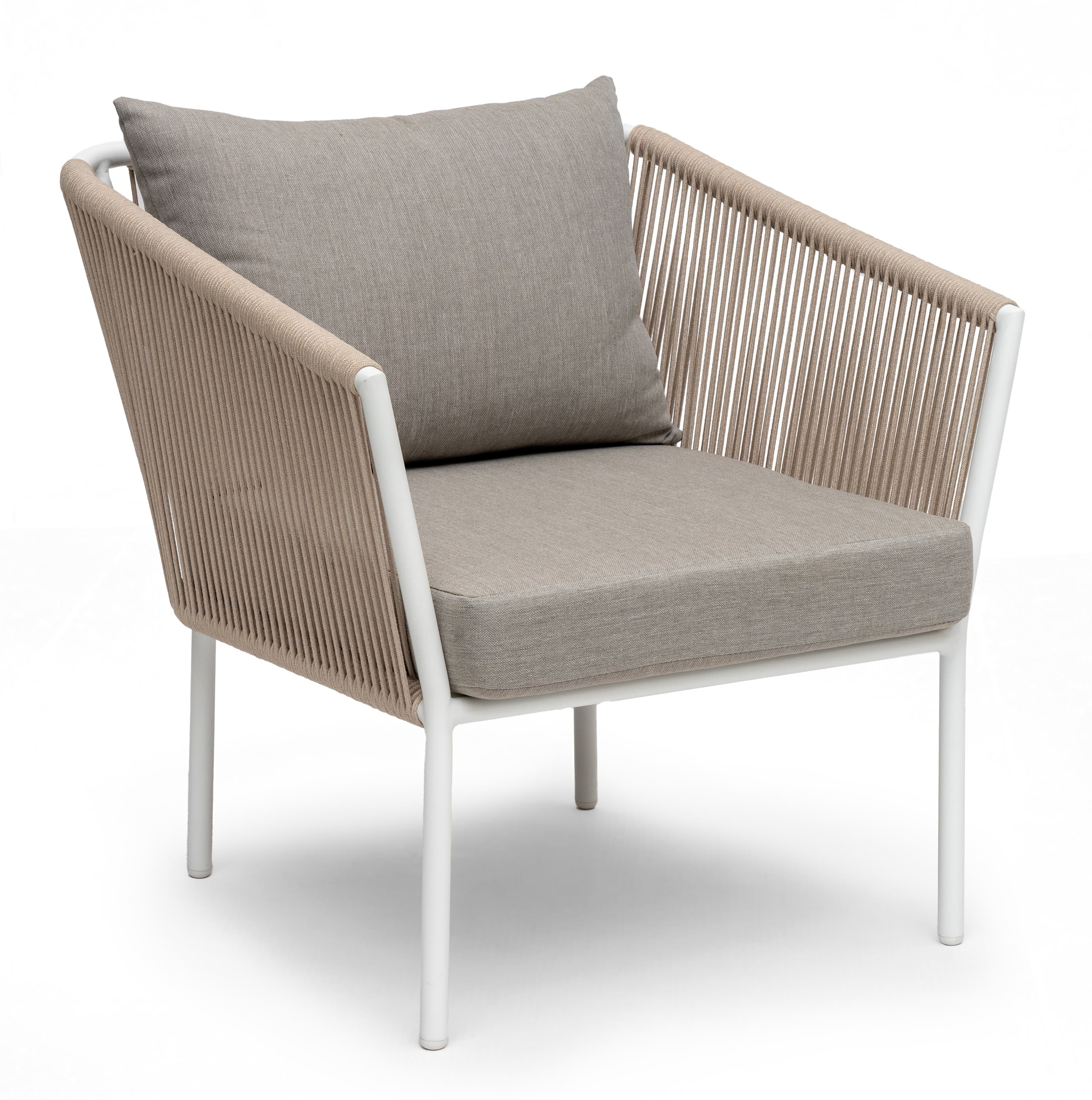 Lersund Sessel Weiß/Beige