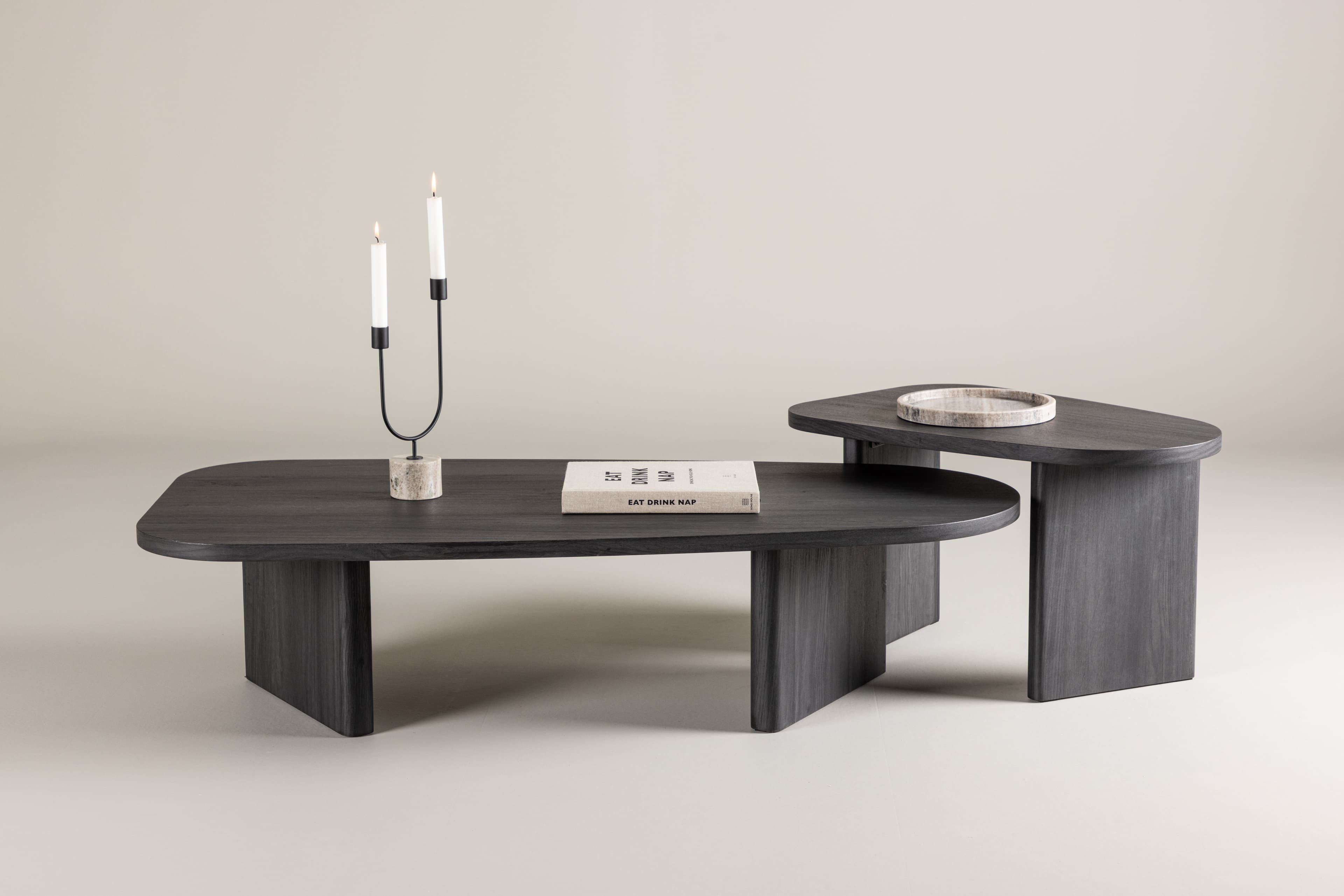 Grönvik Soffbord Black 130x65