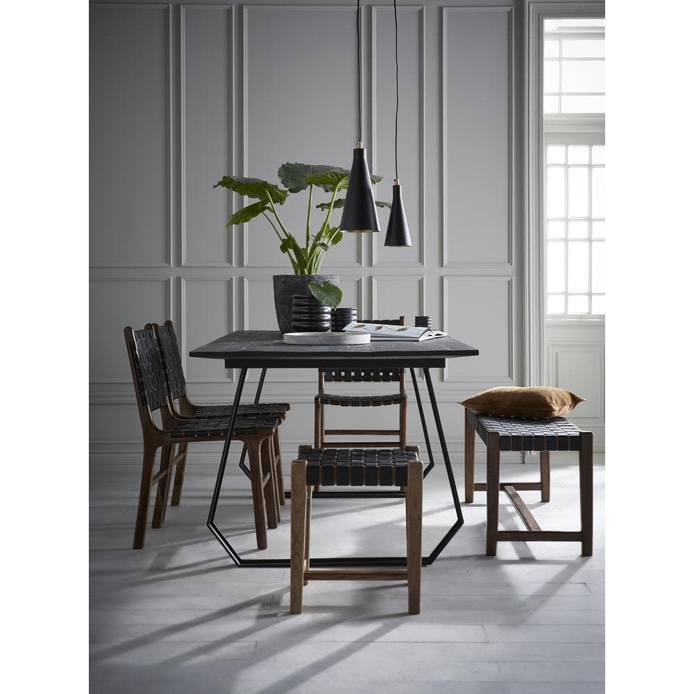 Porto Bank Cognac 118cm
