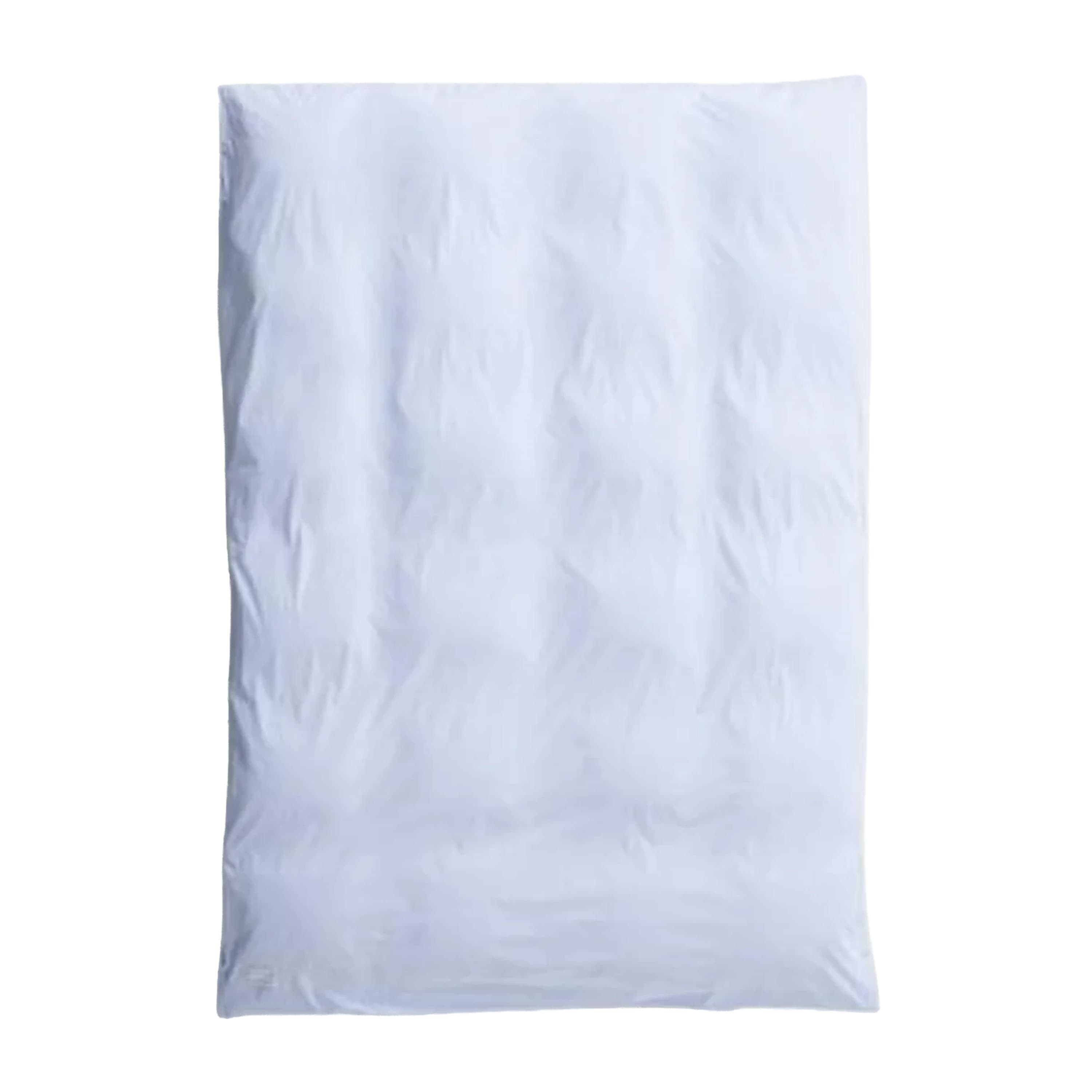 Wall Street Poplin Duvet Cover Light Blue Stripes 220x220