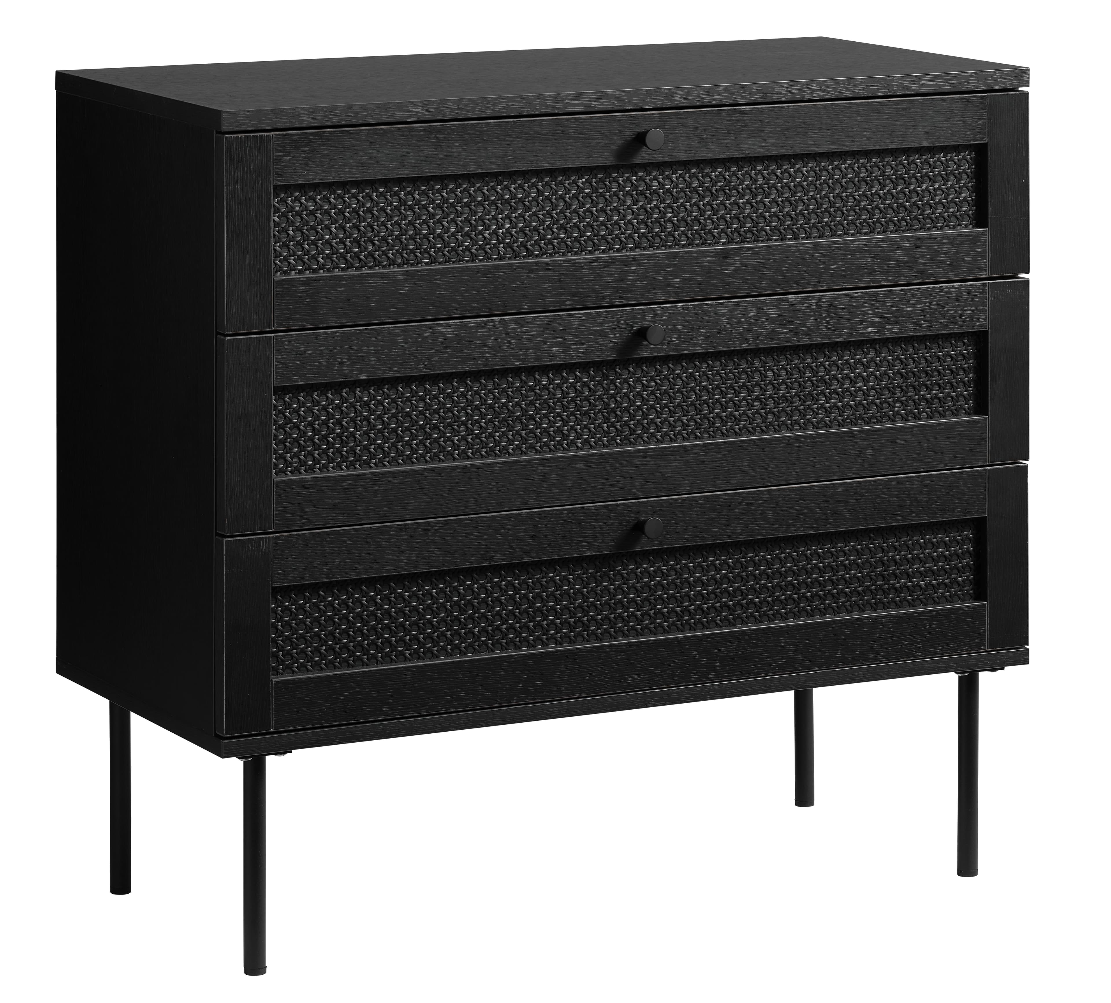 Elin Kommode Black 80cm