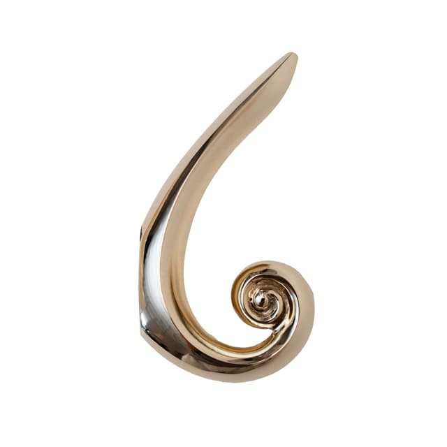 Noelle Wall Hook Brass
