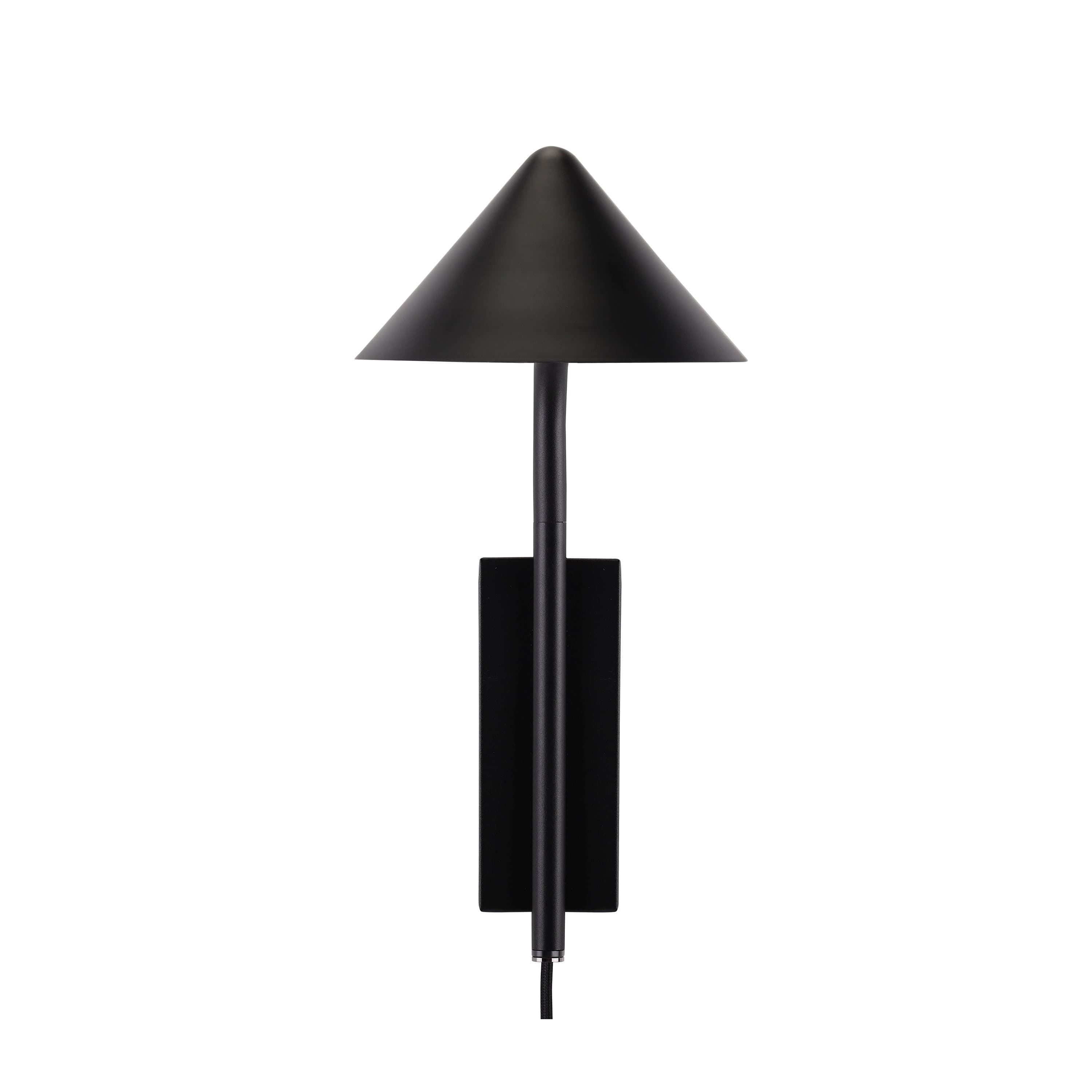 Kuro Wandleuchte Schwarz 32cm
