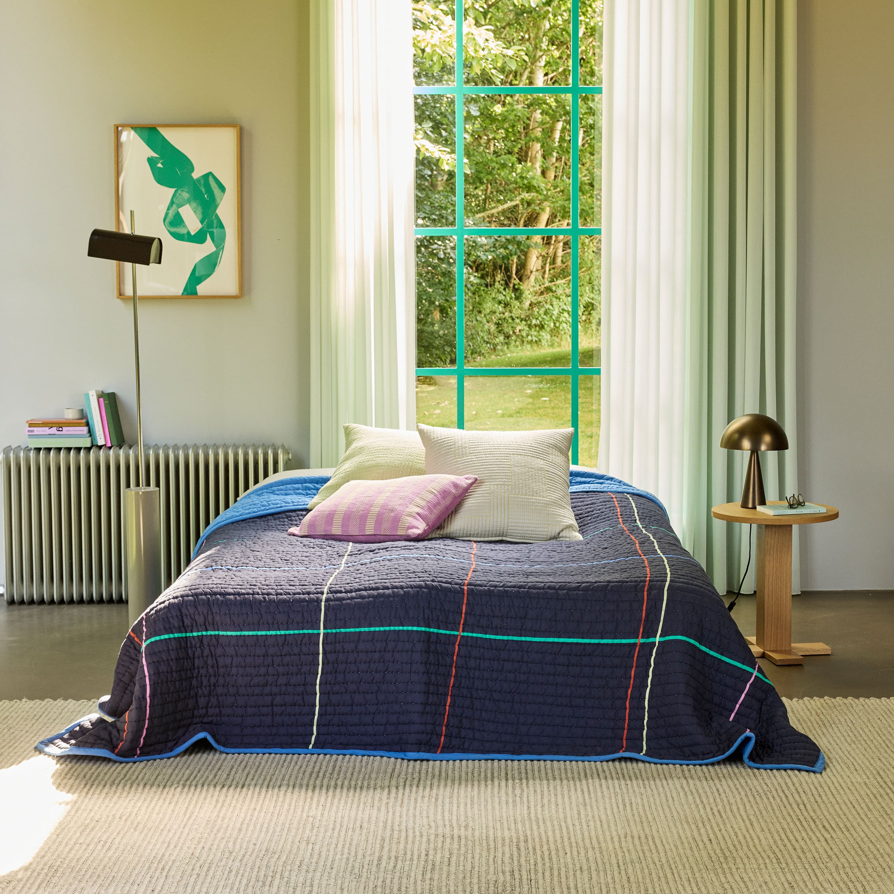 Sen Tagesdecke Dark Blue 260x260