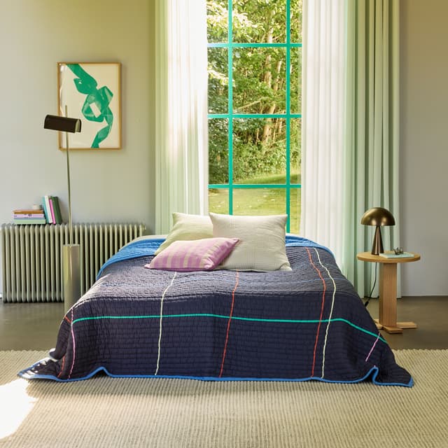 Sen Tagesdecke Dark Blue 260x260