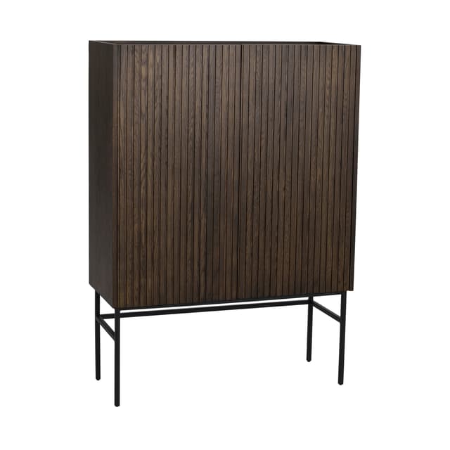 Halifax Schrank Braun/Schwarz 100cm