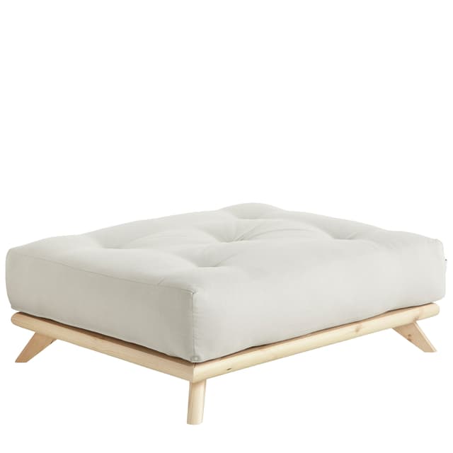 Senza Footstool Natural/Natural