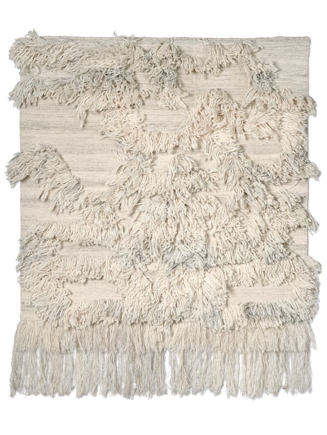 Rio Wandbehang Ivory/Melange 100x100