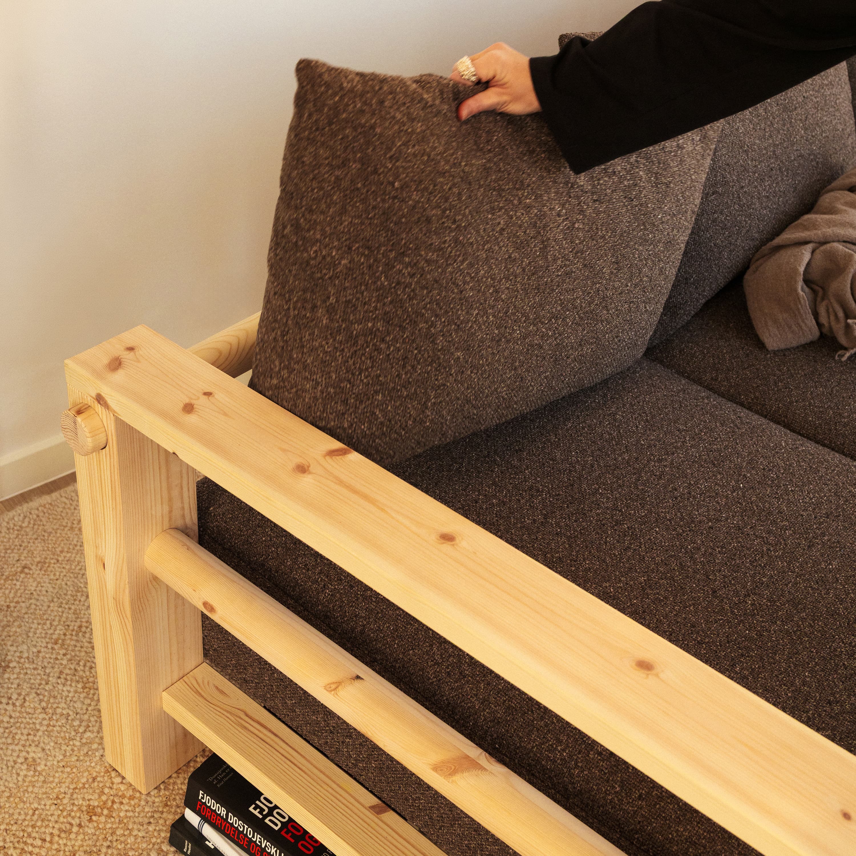 Bare Sofa Bed Raw/Mellow Brown