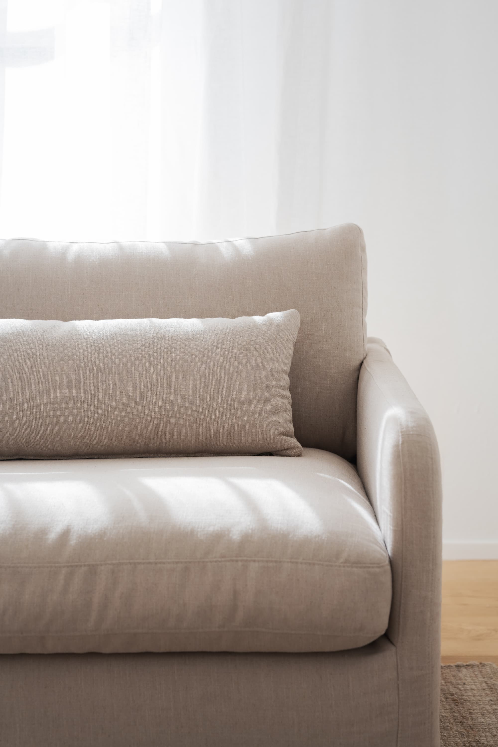 Peyton 3-sits Soffa Beige 213cm