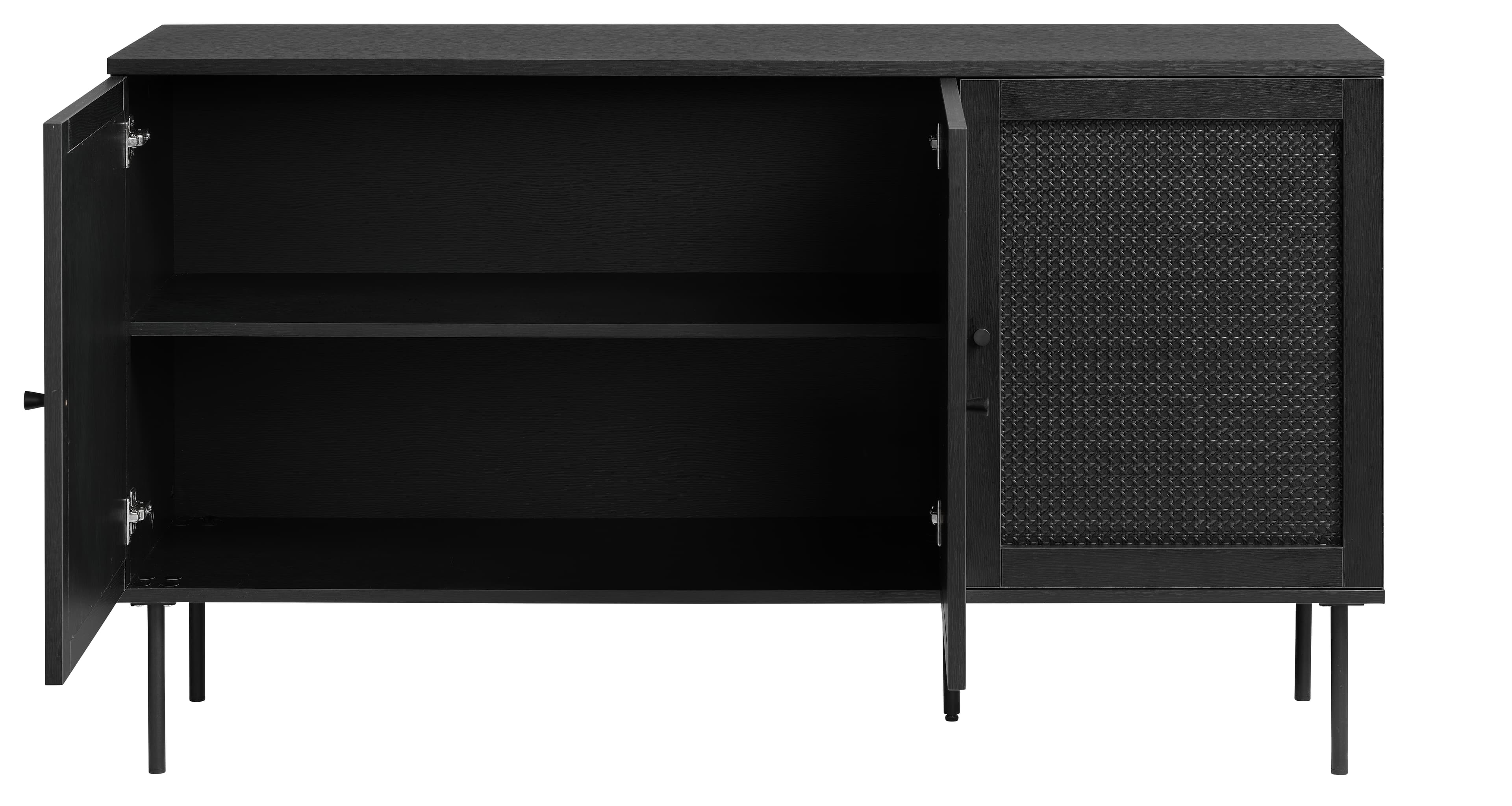 Elin Sideboard Black 140cm
