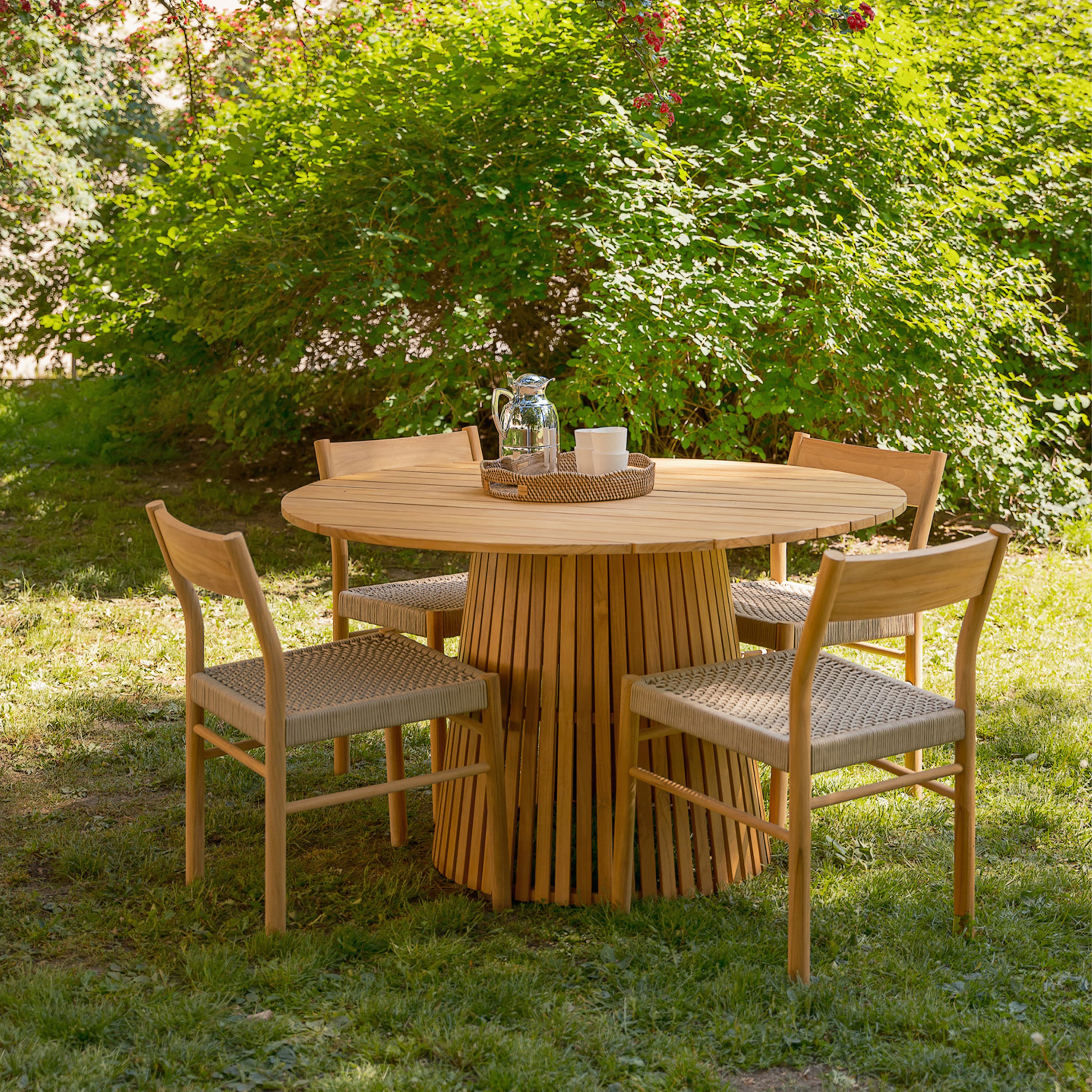 Soleil Outdoor Esstisch Ø130