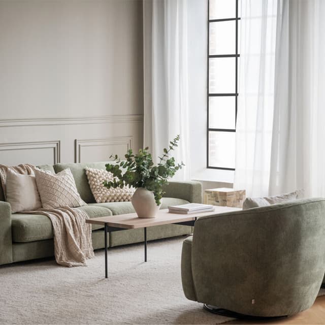 Shelton Coffee Table White Pigmented/Black 145x60cm