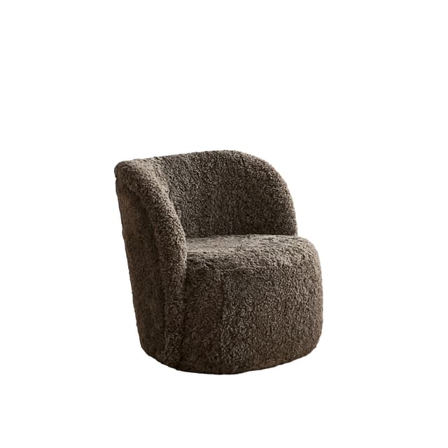 Lollo Sessel Schaffell Brown
