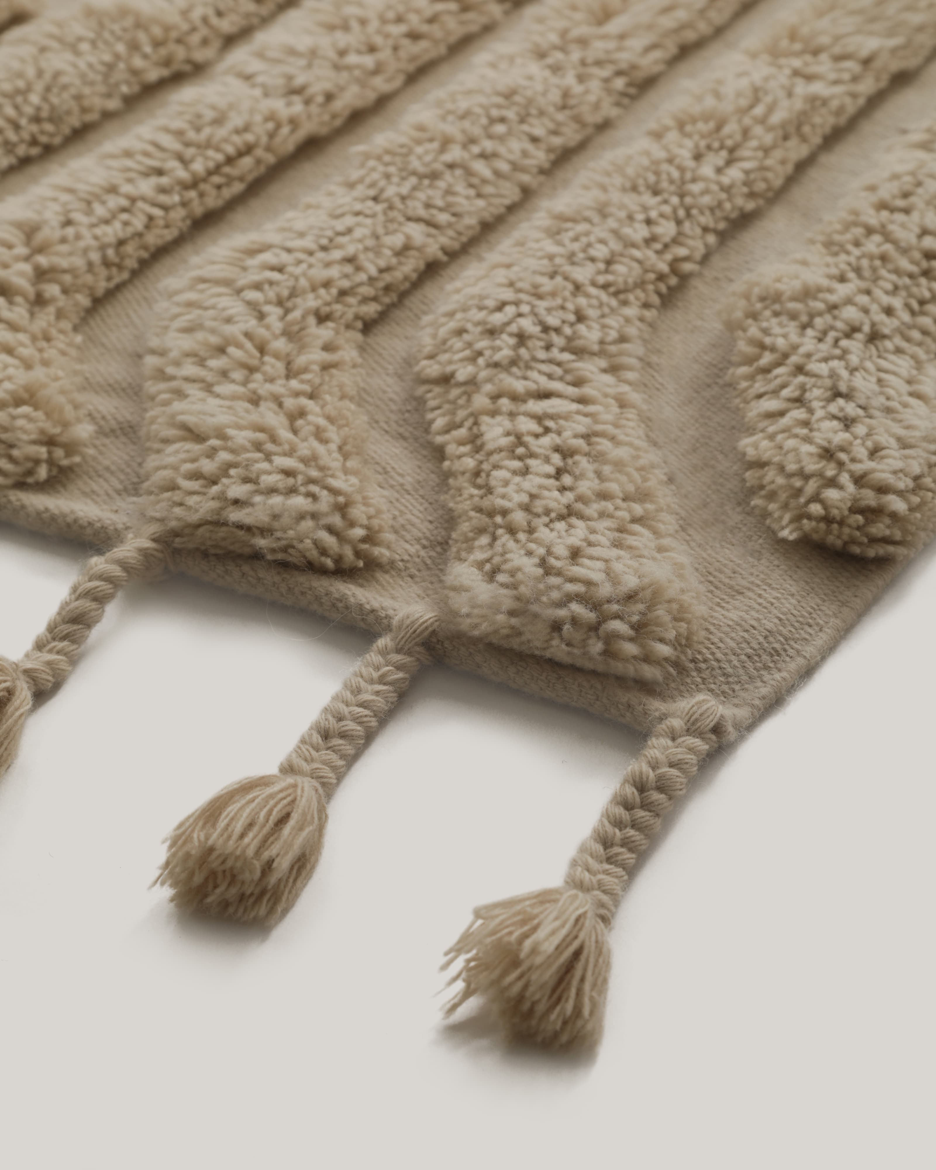 Kask Wool Rug Beige 170x240