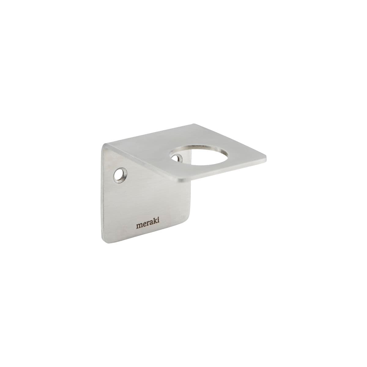 Wandhalterung Gebürstetes Silber