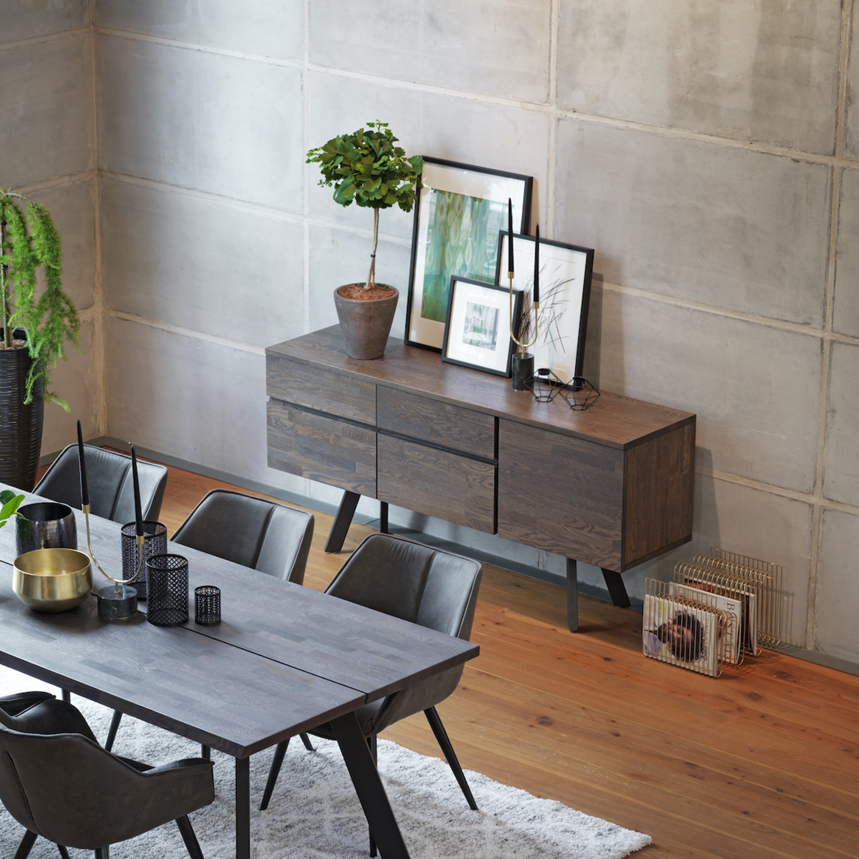 Fred Sideboard Dark Brown