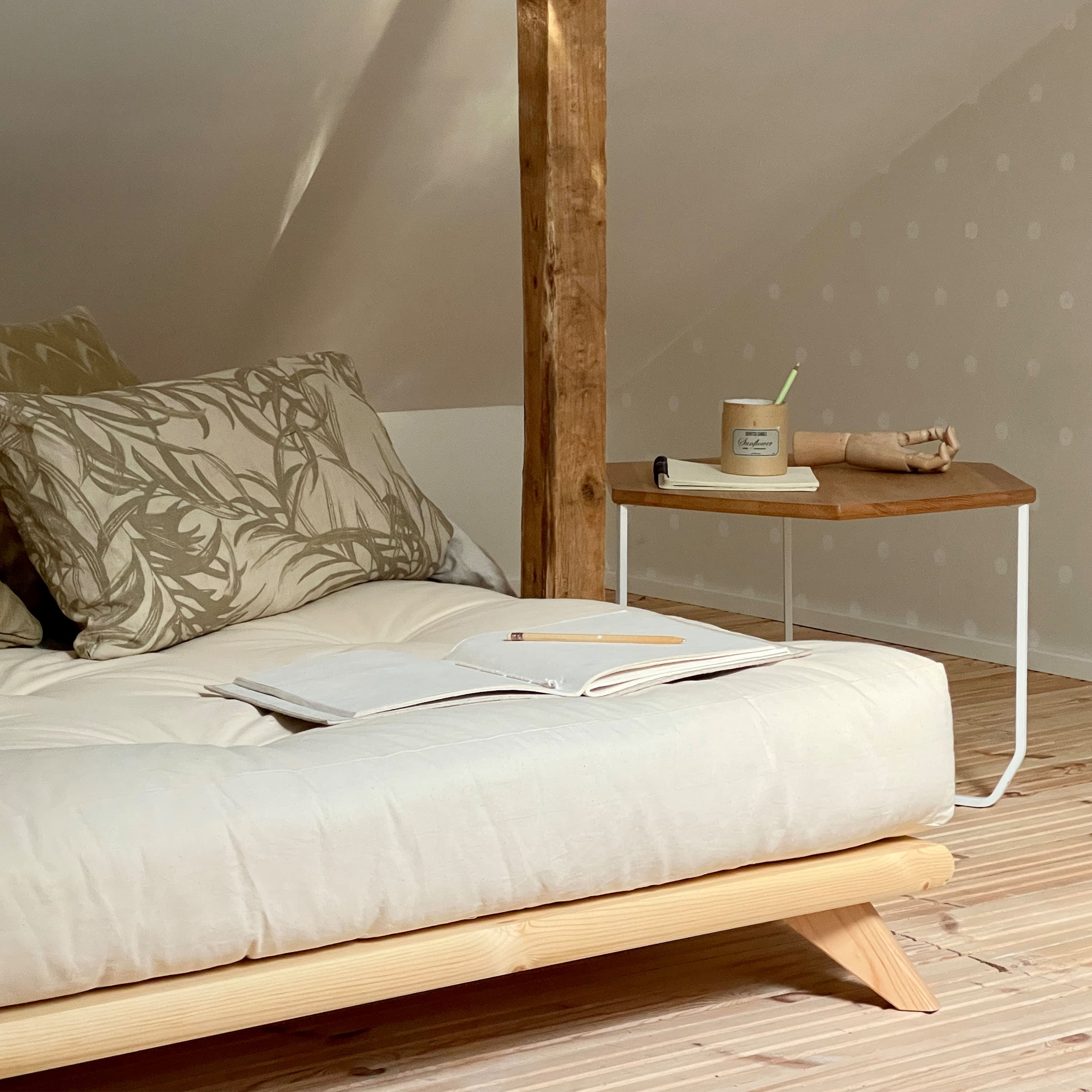 Senza Bettgestell Natur 160cm