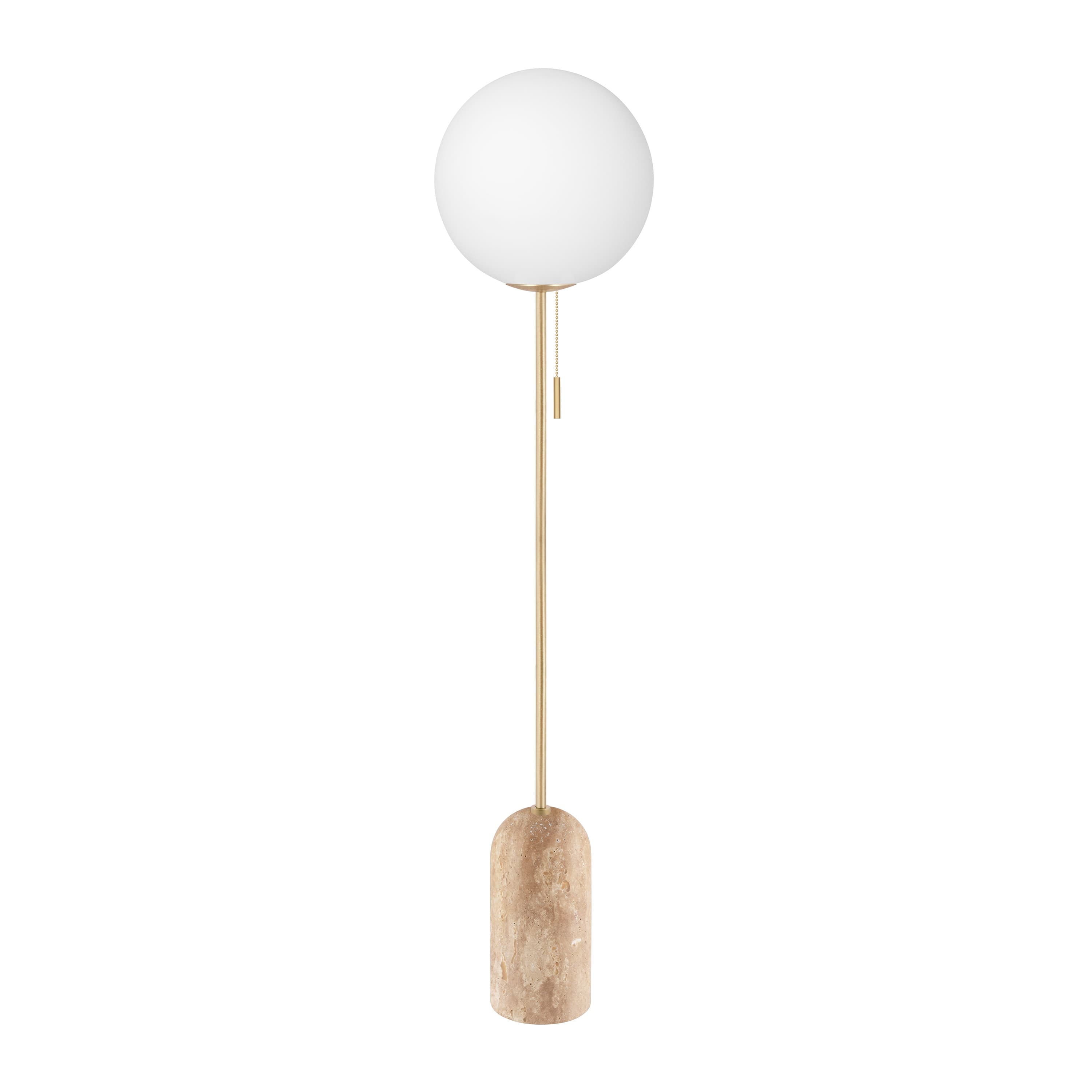 Torrano Floor Lamp Beige/White