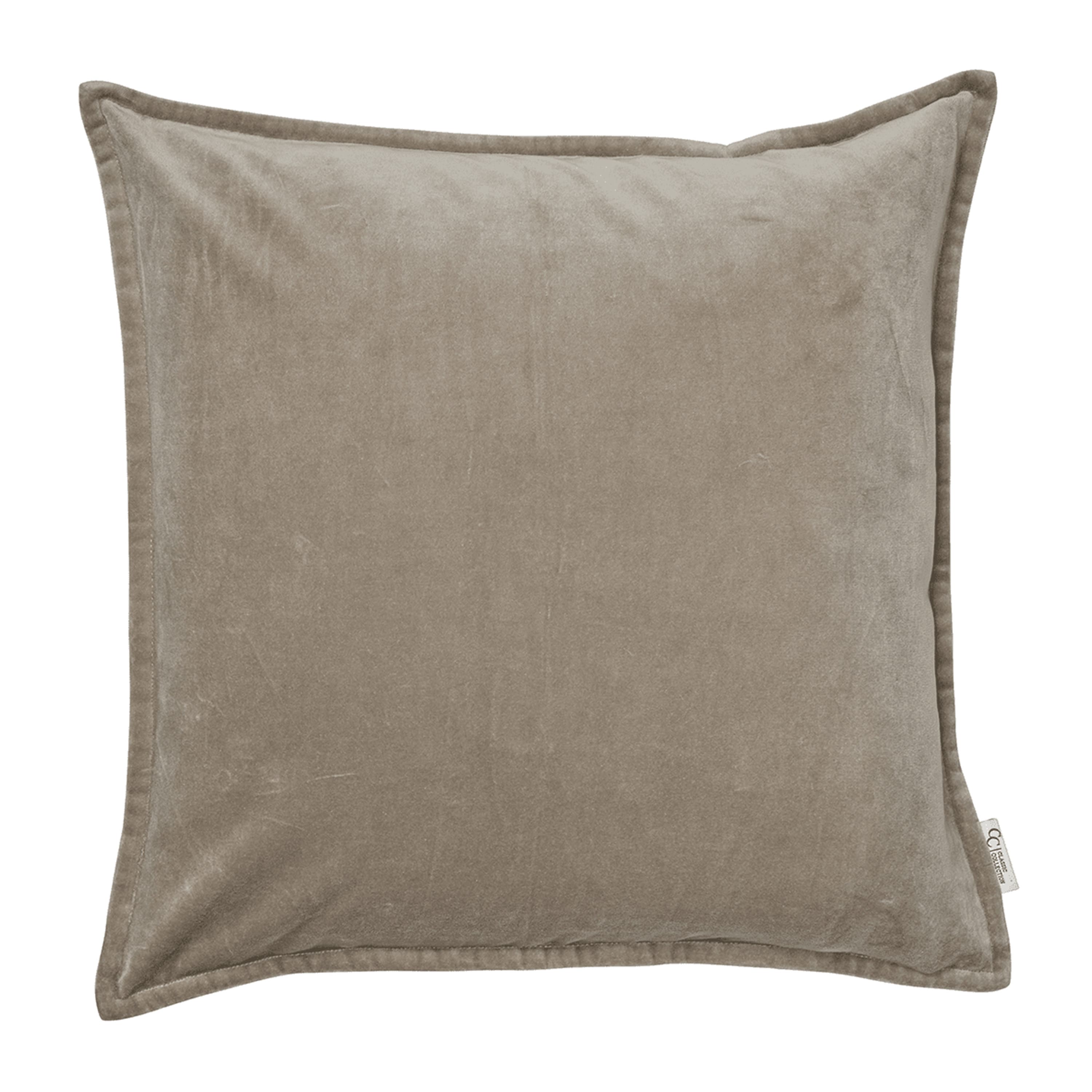 Classic Velvet Kissenbezug Beige 50x50