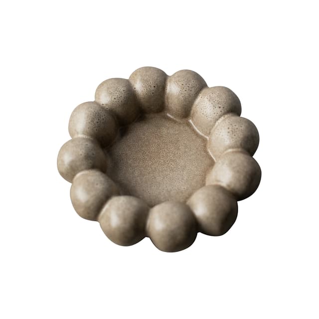 Candle Holder Beige Ø17