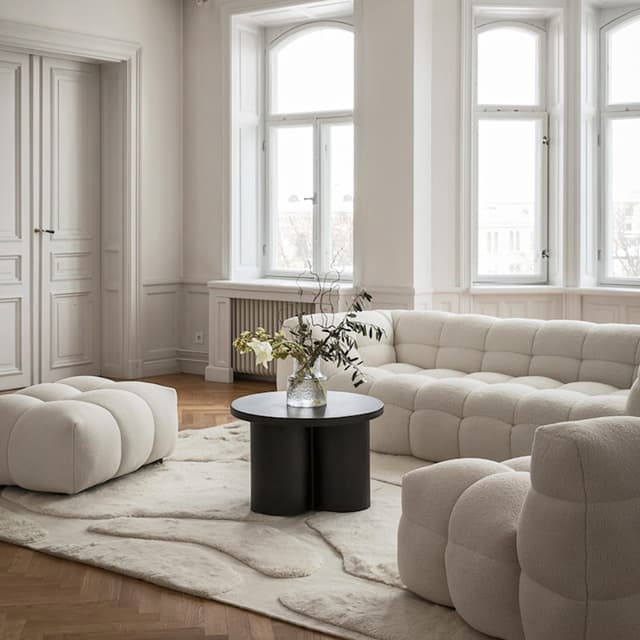 Vienna Wollteppich Offwhite 170x230
