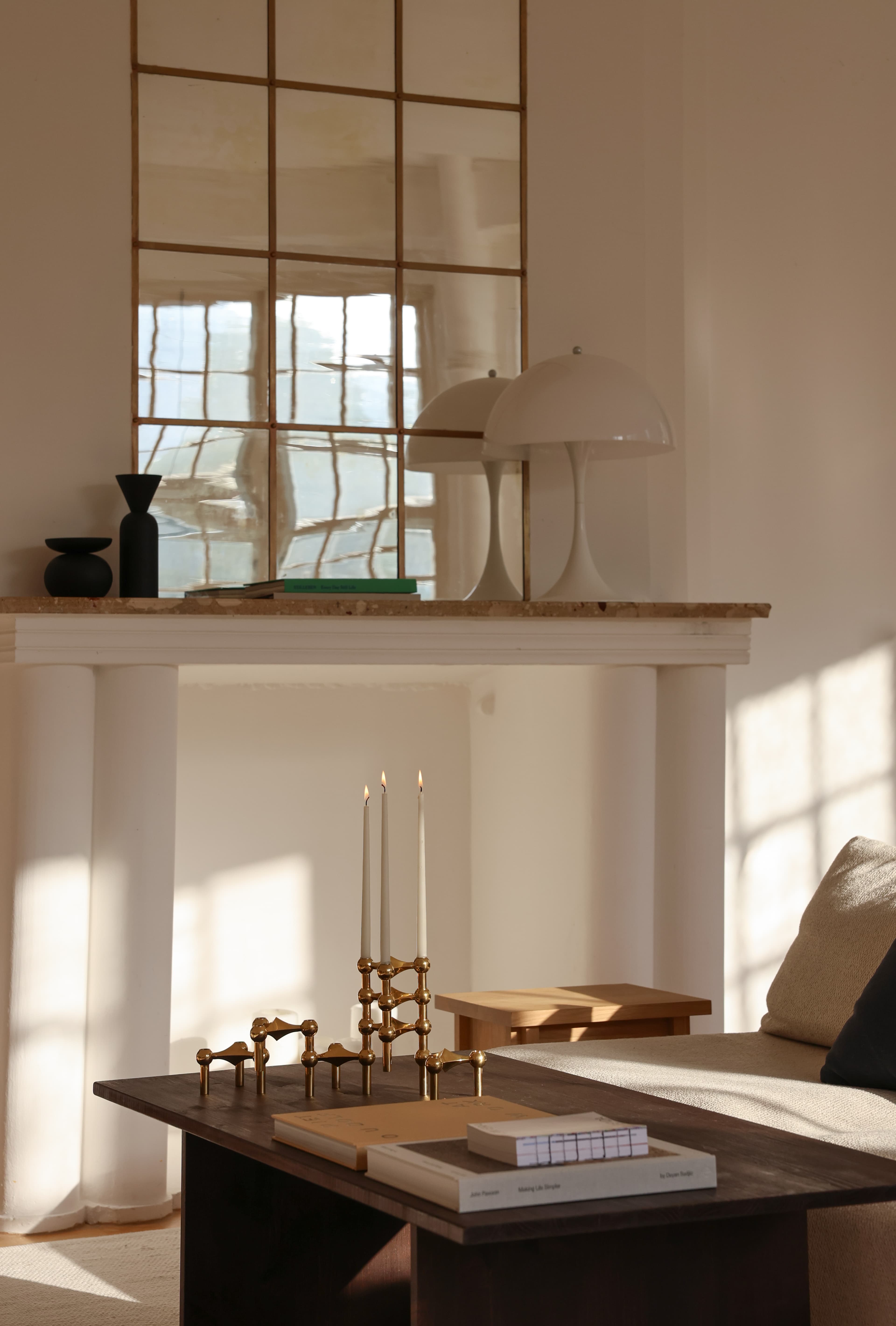 STOFF Nagel Leuchter Solid Brass 3er-pack