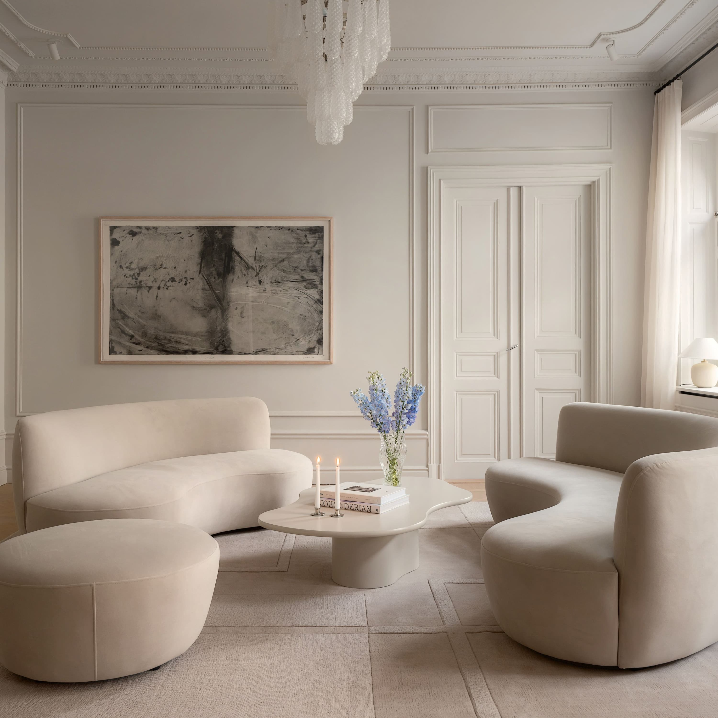 Sunday Couchtisch Sand 135cm