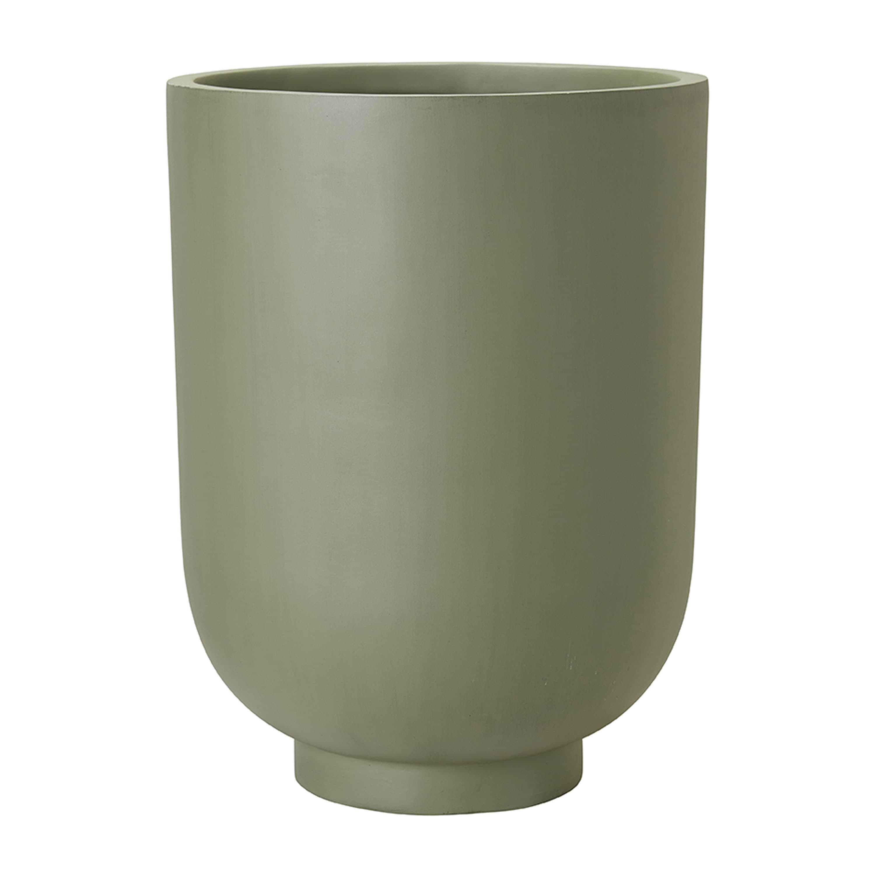 Malin plant pot green high 3-pack