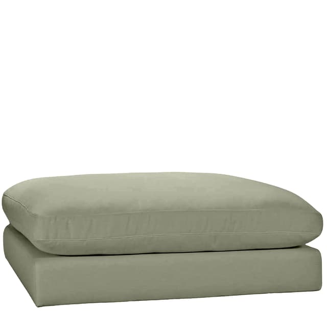 Capri Footstool Green 120x115