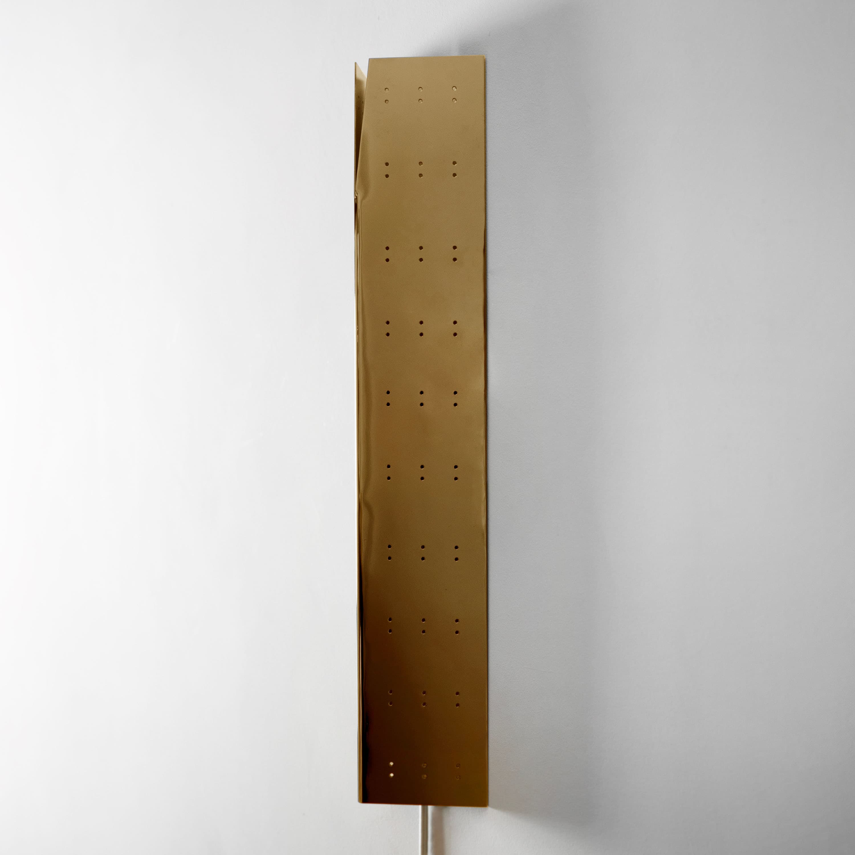 May Vägglampa Brass