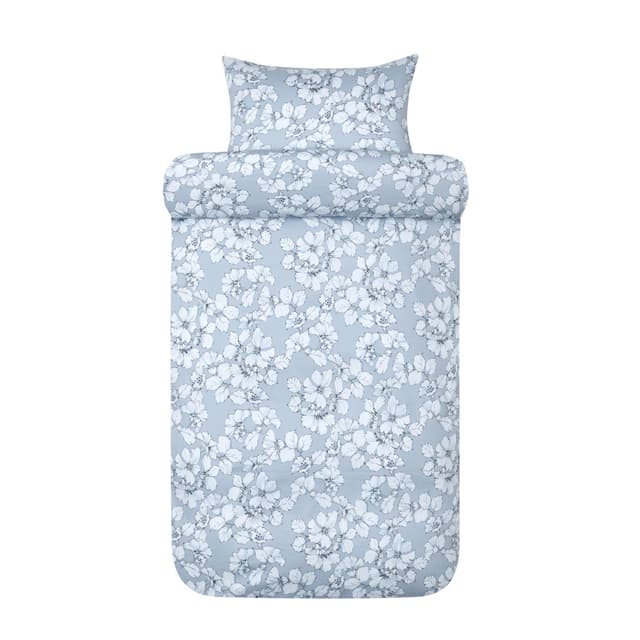 Amelia Bettwäscheset Satin Hellblau 150x210/50x60