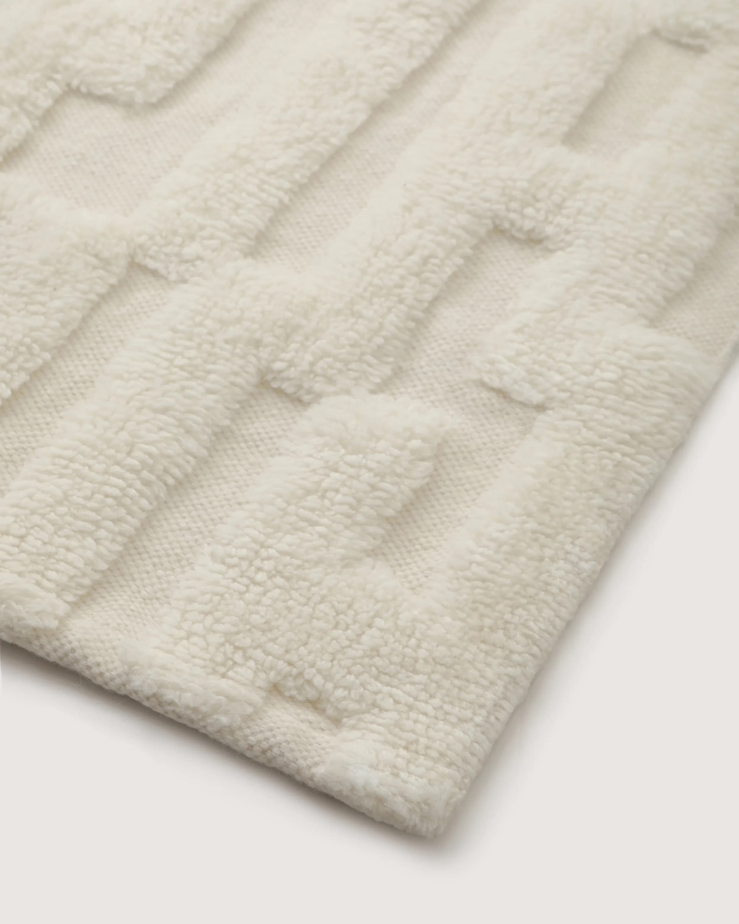 Bielke Wollteppich Offwhite 190x290