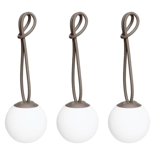 Bolleke Mini Portable Lamp Taupe Set of 3