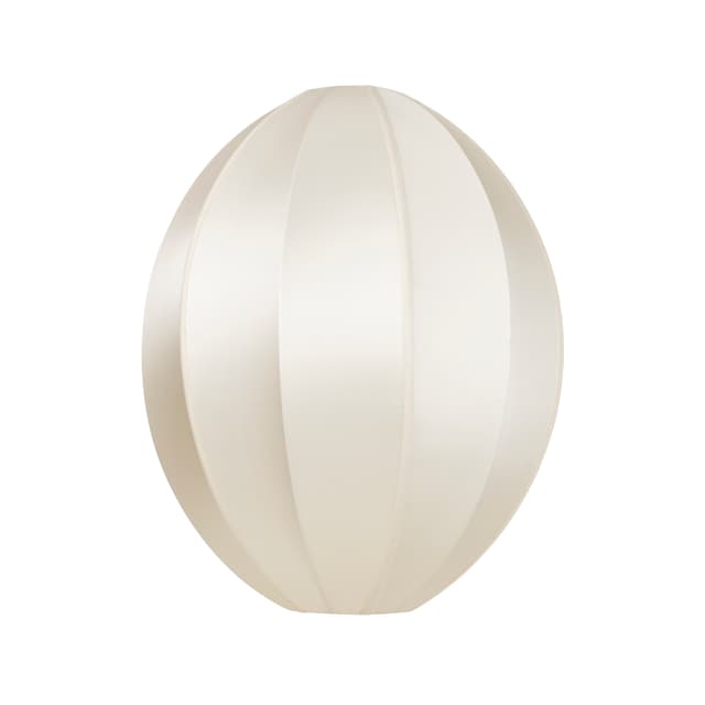 Oval Lampenschirm Offwhite