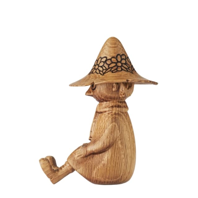 Moomin Wooden Decoration Snufkin Oak 7cm