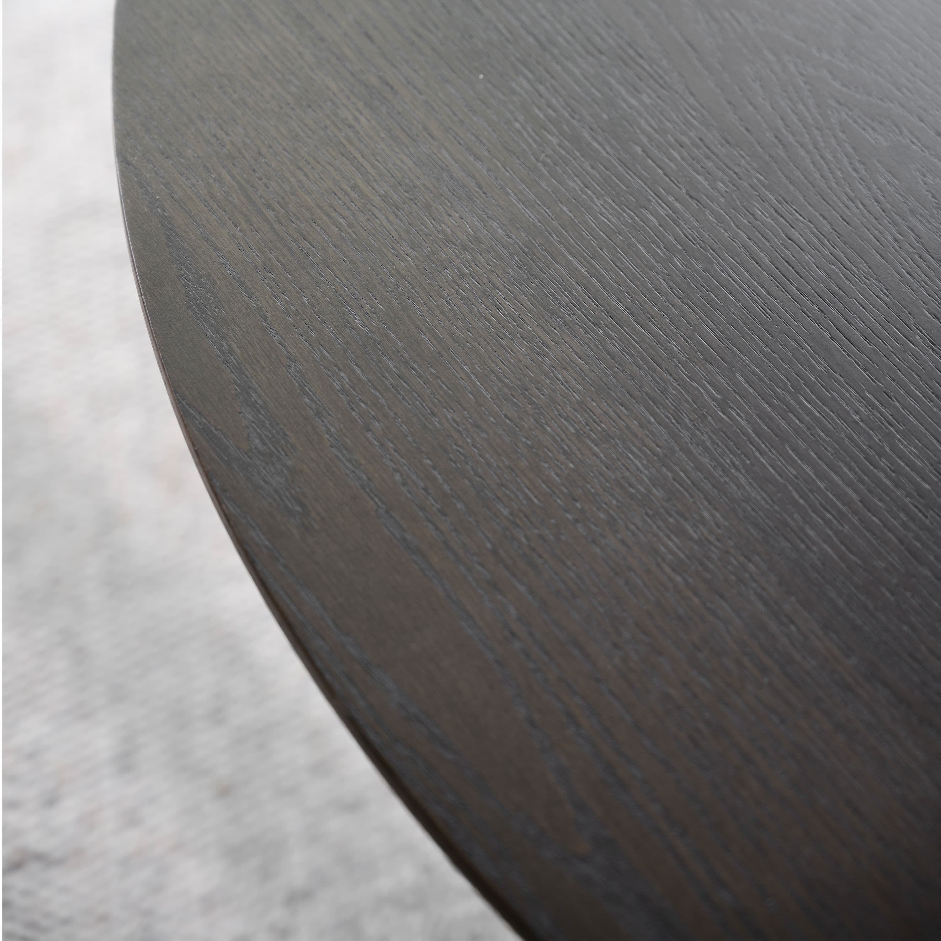 Calverton Dining Table Brown Ø120