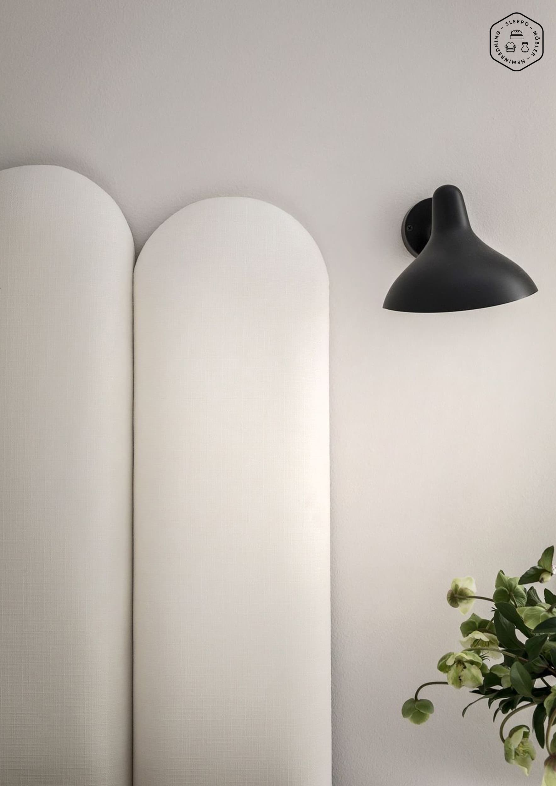 Art Kopfteil White 180cm