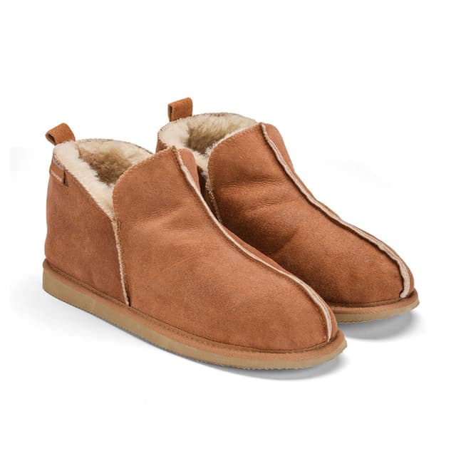 Anton Hausschuhe Antik Cognac 45