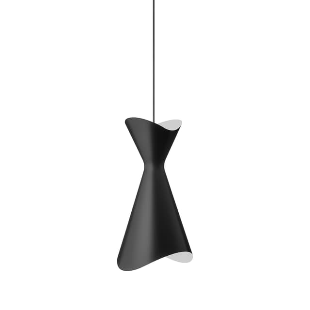Ninotchka Pendelleuchte Schwarz 27cm