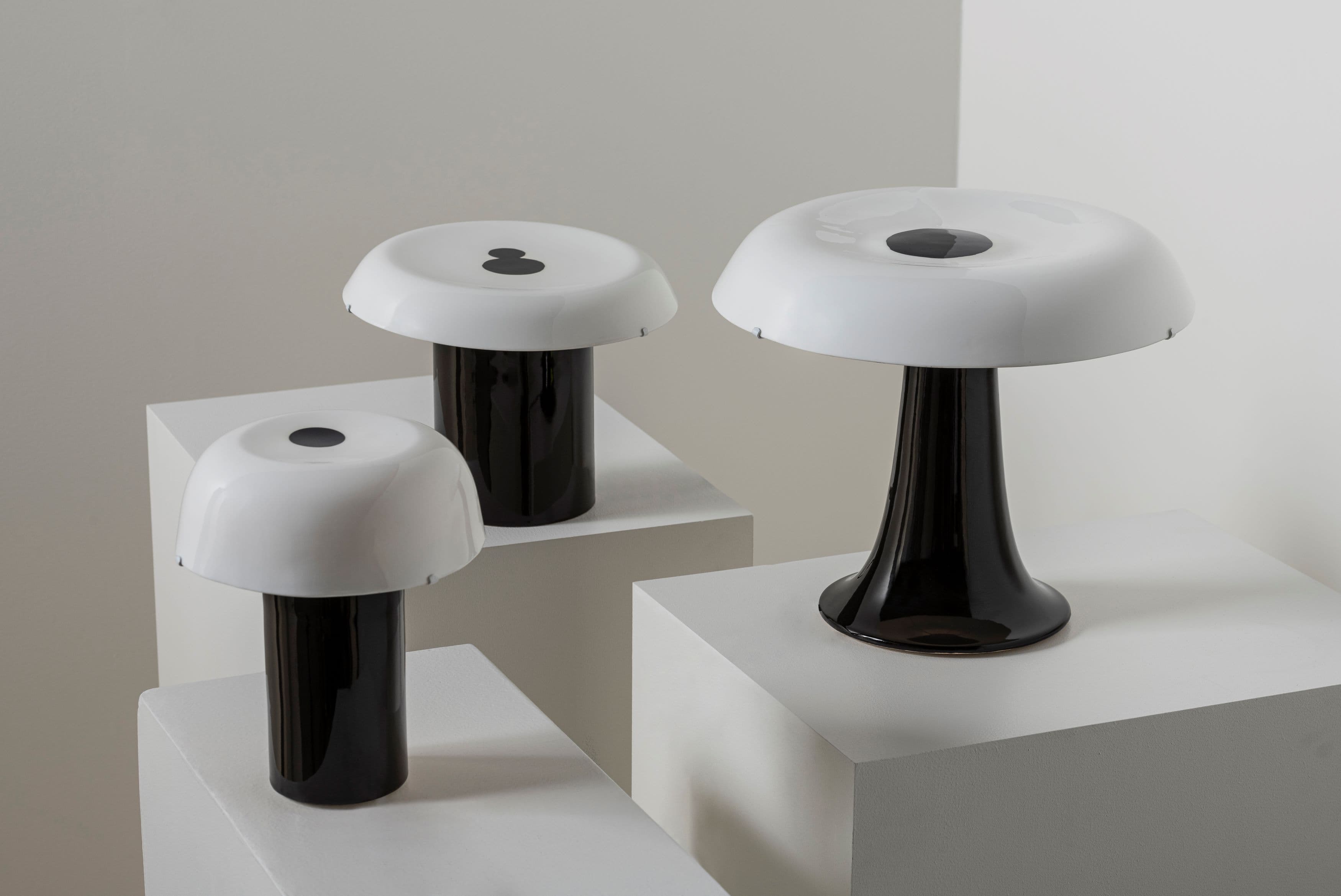 Celine N°1 Table Lamp White/Black