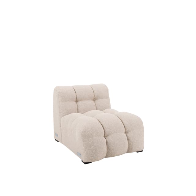 Billie 1-Sitzer Sofa Modul Beige Bouclé 73cm