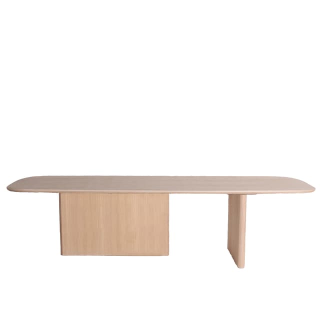 Ivy Couchtisch Weiß pigmentiert 120cm