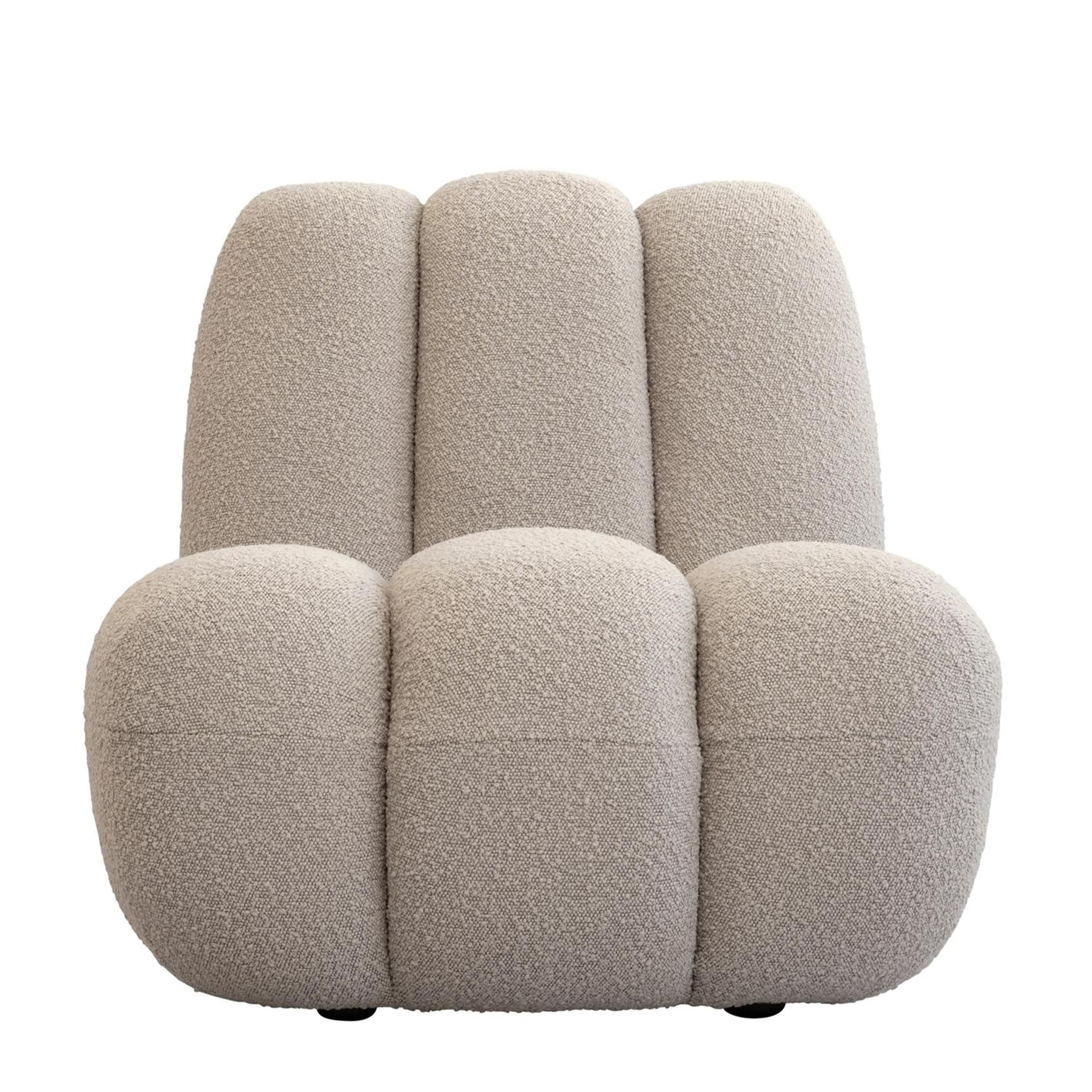 Toe Lounge Chair Smoked Sand