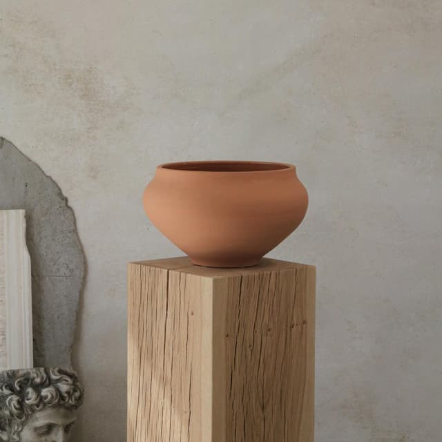 Belle Schale Raw Rosa Terrakotta Ø35