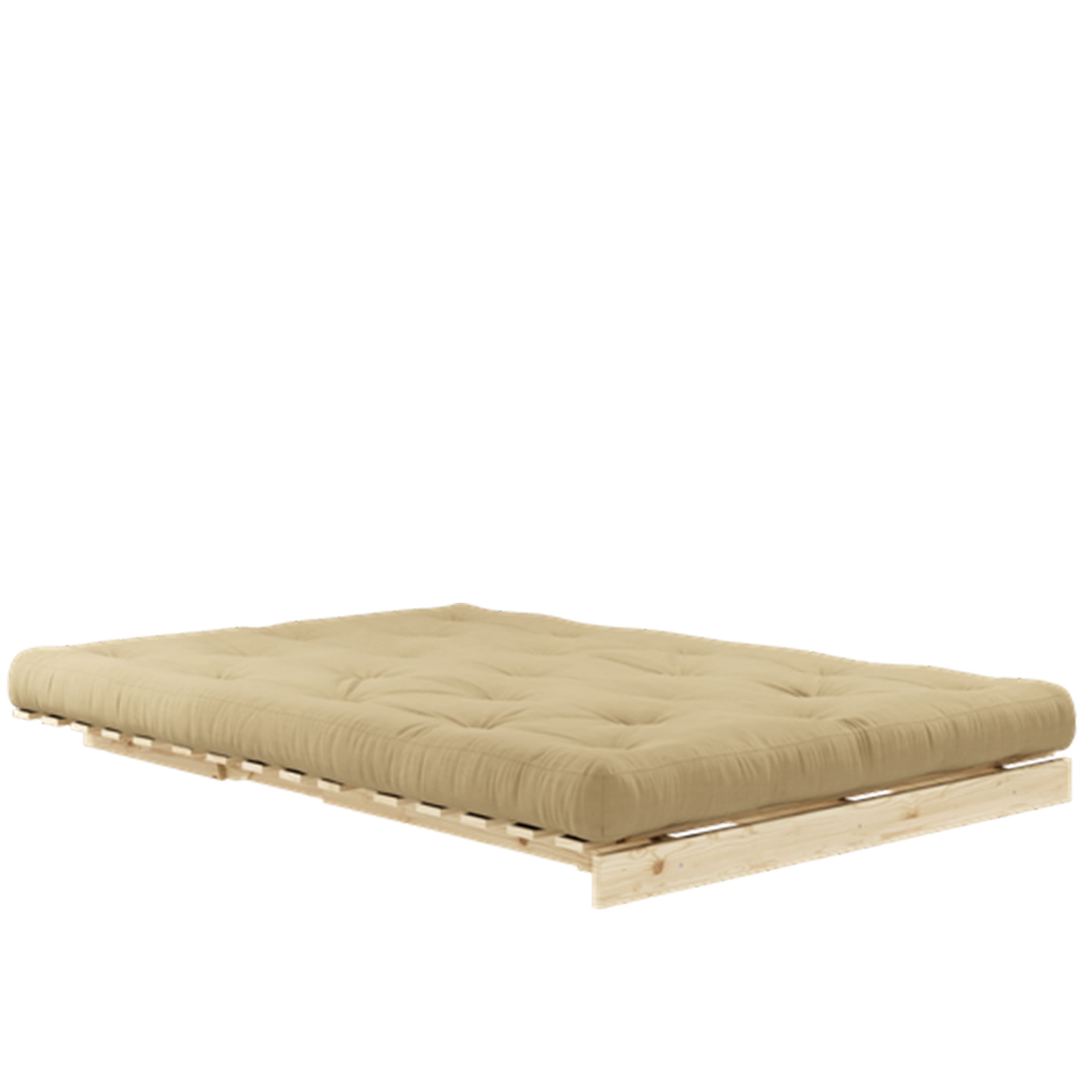 Roots Schlafsofa Natur/Weizenbeige 140 cm