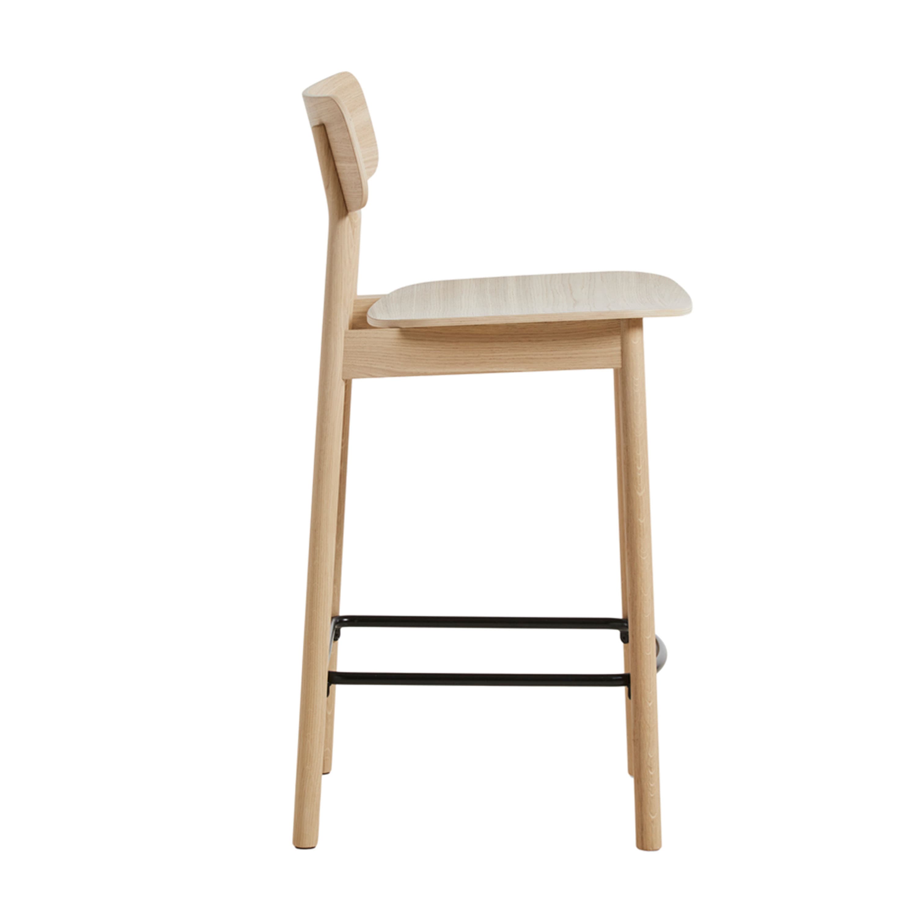 Soma Bar Stool White Oak 91cm