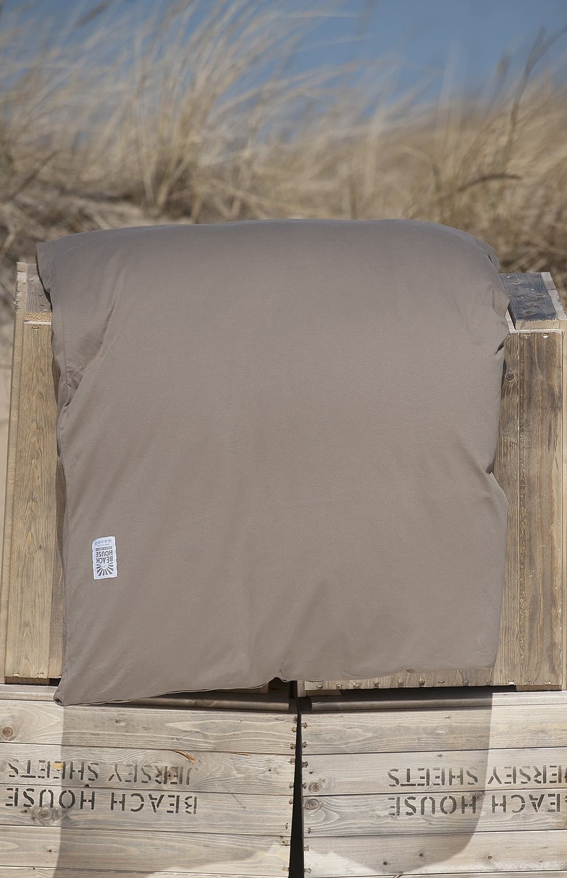 Plain Bettbezug Coffee 220x220