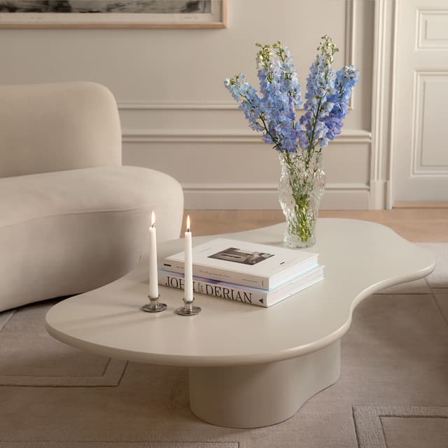 Sunday Coffee Table Sand 135cm